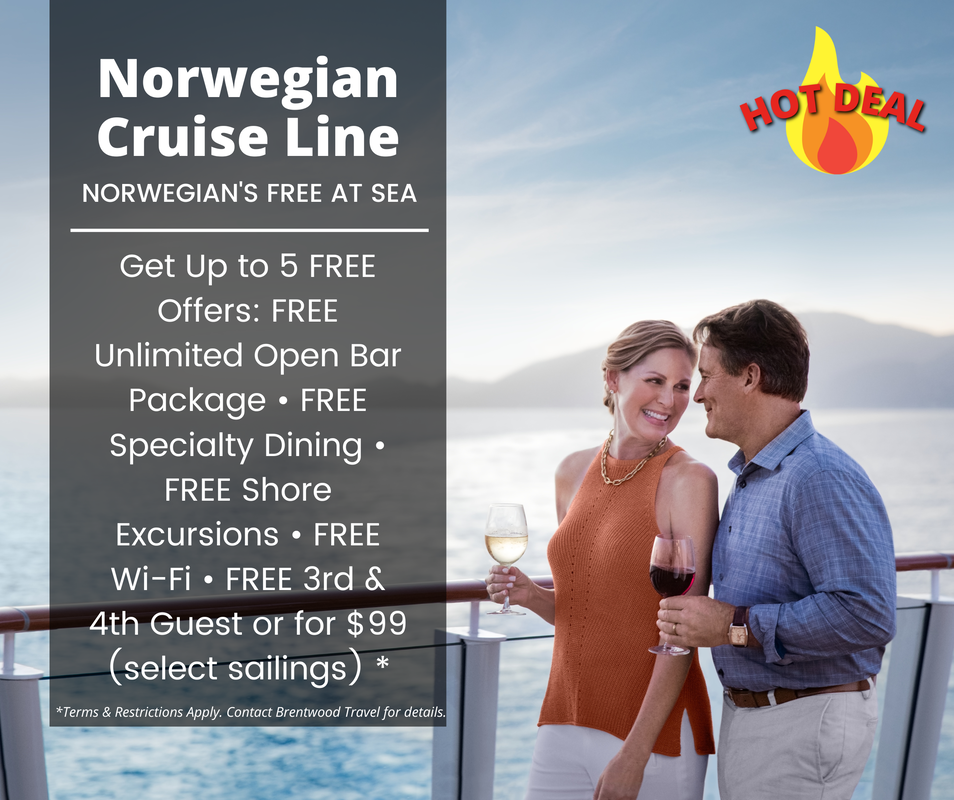 Norwegian's free at sea
