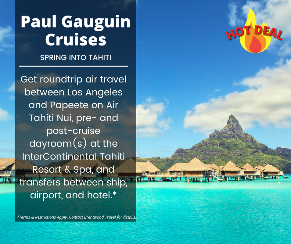 Paul Gauguin cruise promotion