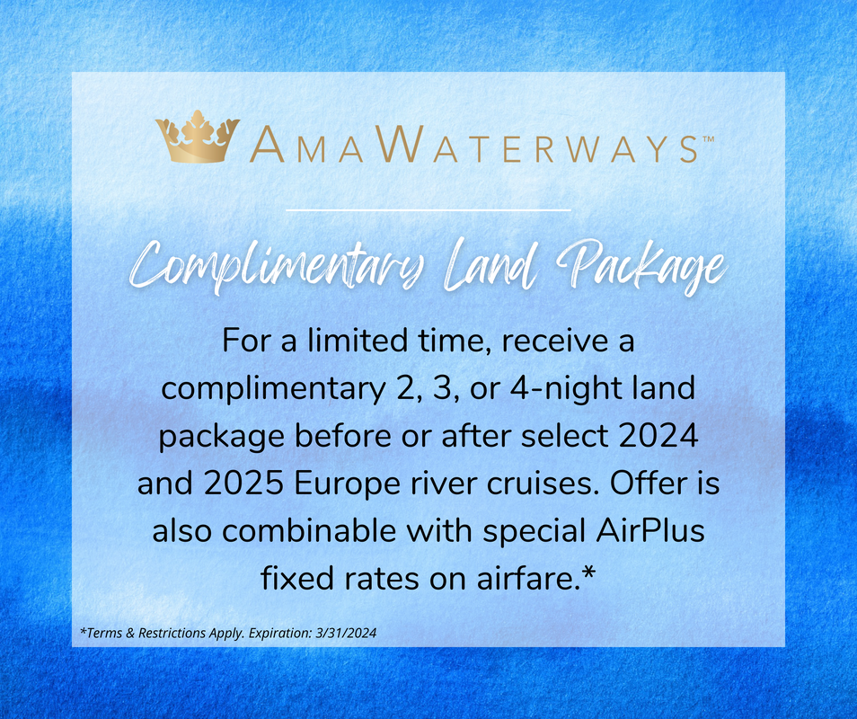 amawaterways complimentary land package offer