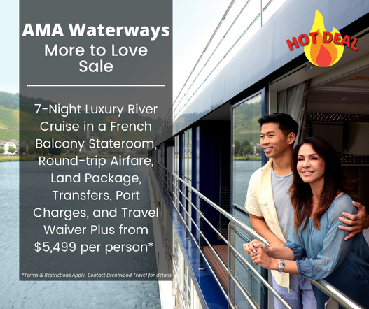 AMAWaterways More to Love Sale 