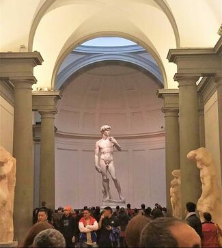Photo of Michelangelo's David in Italy by Clients Mary M. and Gwen M.