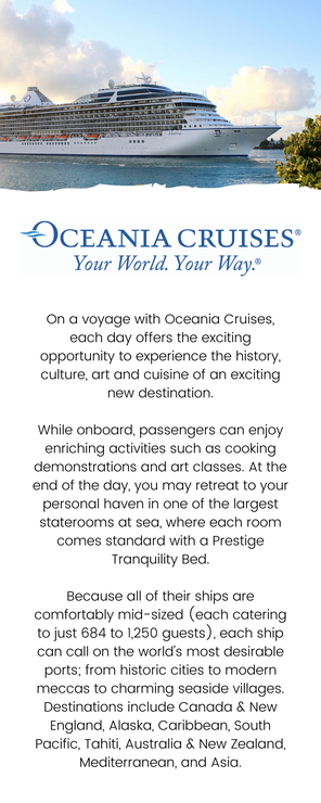 About Oceania Cruises