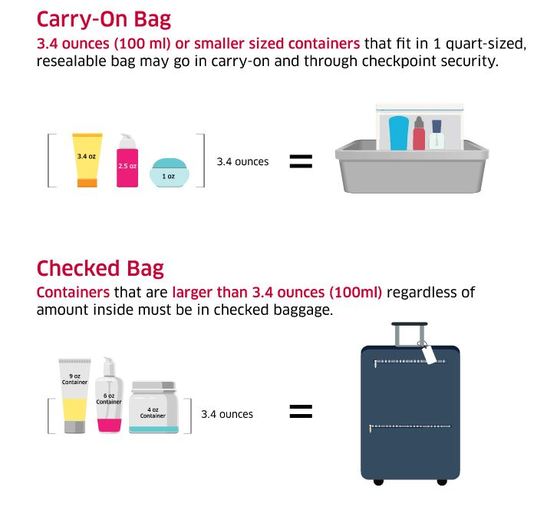 TSA 3-1-1 Rule