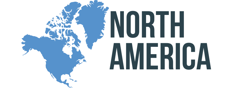 North America button
