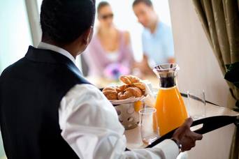 Service onboard a Celebrity cruise