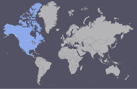 Where I've Been Map Countries 