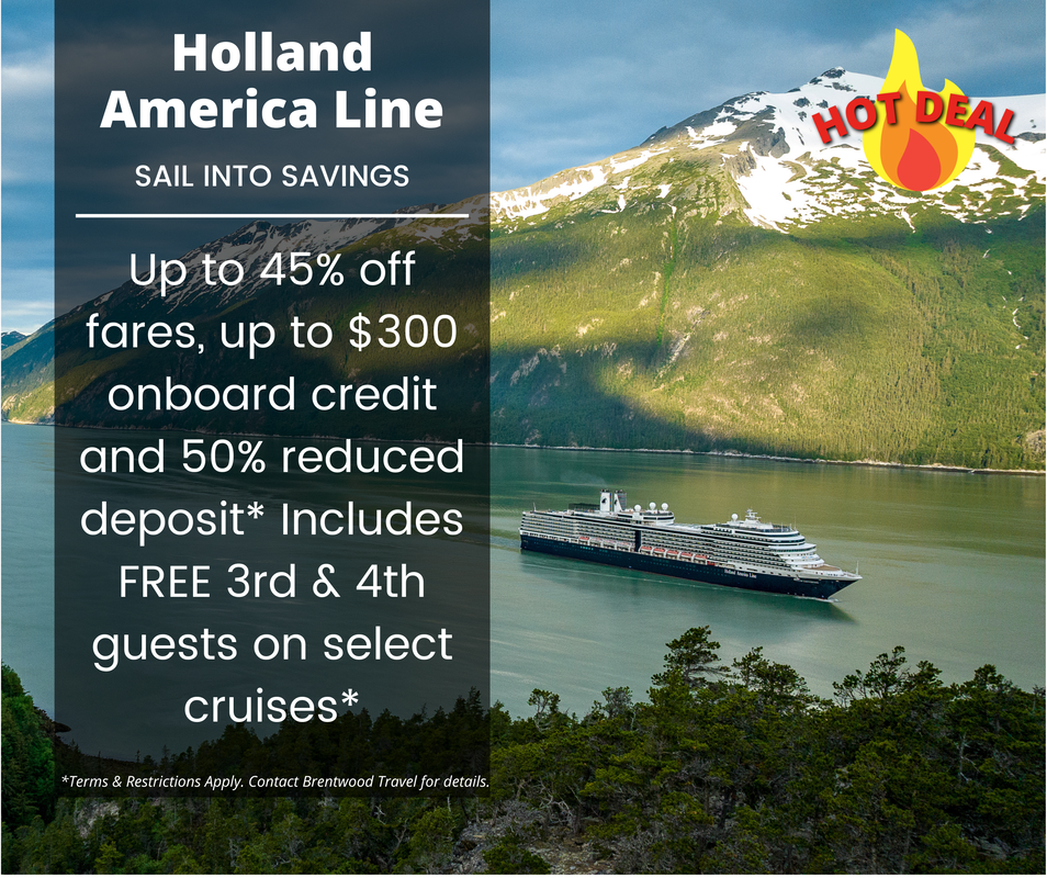new holland america time of your life cruise offer