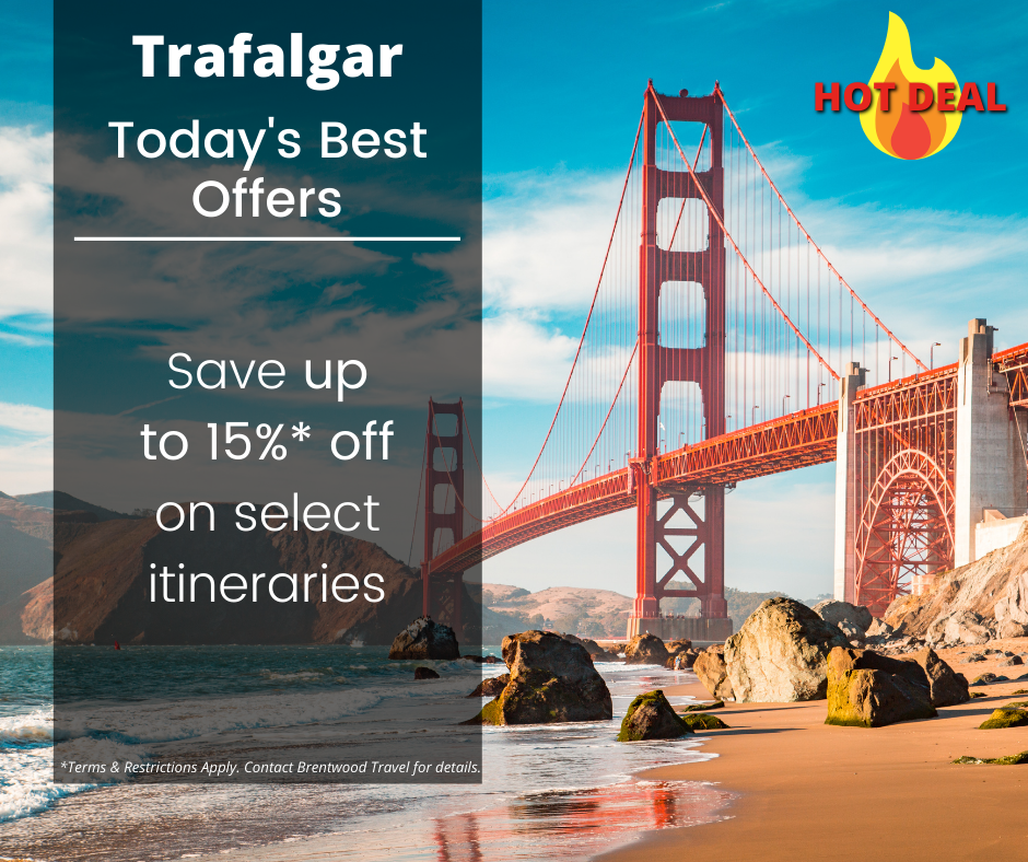 trafalgar travel discounts