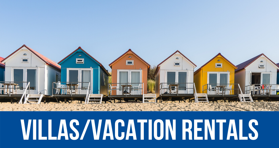 Villa/Vacation Rentals button